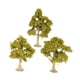 thumbnail image 3 of 3 piezas de árbol en miniatura para paisaje, árbol en miniatura, ferrocarril, paisaje verde, árbol para bricolaje árbol de hoja caduca, 3 of 9