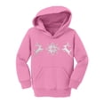 thumbnail image 1 of Sudadera con capucha Sudadera con capucha de Copo de Snow Copo de nieve para niños pequeños - Candy Pink - 3T Gravity Threads Chaqueta, 1 of 1