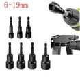 thumbnail image 6 of Clupup 1/4 Hex Socket Magnetic Nut Driver Socket 6-19mm Wrench Heads For Power Drill Screwdriver Electric Drill Bit Socket Hand Tools, 6 of 10