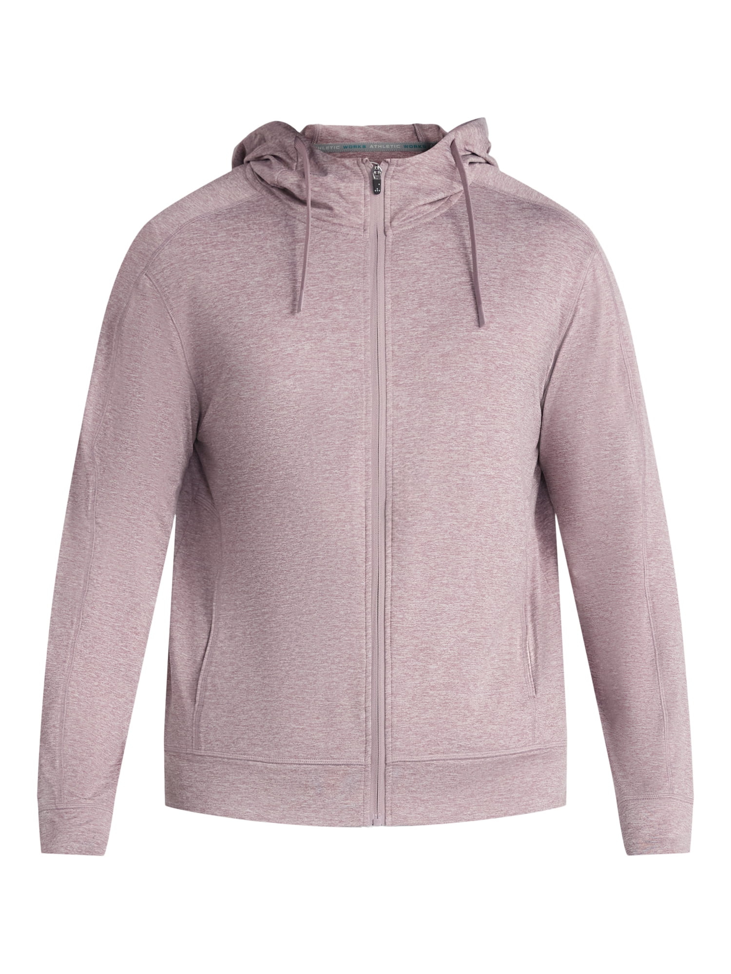 Athletic Works Men's and Big Men's ButterCore Soft Full Zip Hoodie, Sizes S-3XL