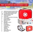 thumbnail image 5 of 300 PCS Travel First Aid Kits Car Emergency First Aid Supplies for Business  Survival Gear and Equipment Home First Aid Kit Essentials, 5 of 7