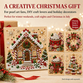 thumbnail image 2 of DIY Christmas Pearl Diamond Painting Art Kit, Candy and Gingerbread Designs, Sparkling Holiday Craft for Adults and Beginners, 2 of 5