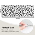 thumbnail image 5 of Paw Prints and Bones Kitchen Rug Mat,Kitchen Runner Rugs Non Skid Washable,Decorative Kitchen Floor Mats for Kitchen,Sink,Laundry,17"X47", 5 of 5