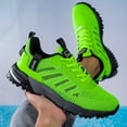 thumbnail image 2 of Men's Breathable Knit Running Shoes Lightweight Casual Athletic Sneakers, 2 of 9