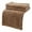 Coffee, variant on Luxury Milk Velvet Blanket with Cut Flower Border - Solid Color Velvet Throw 59x79 Inches for Bedding Sofa Cover - Soft Single Layer Blanket