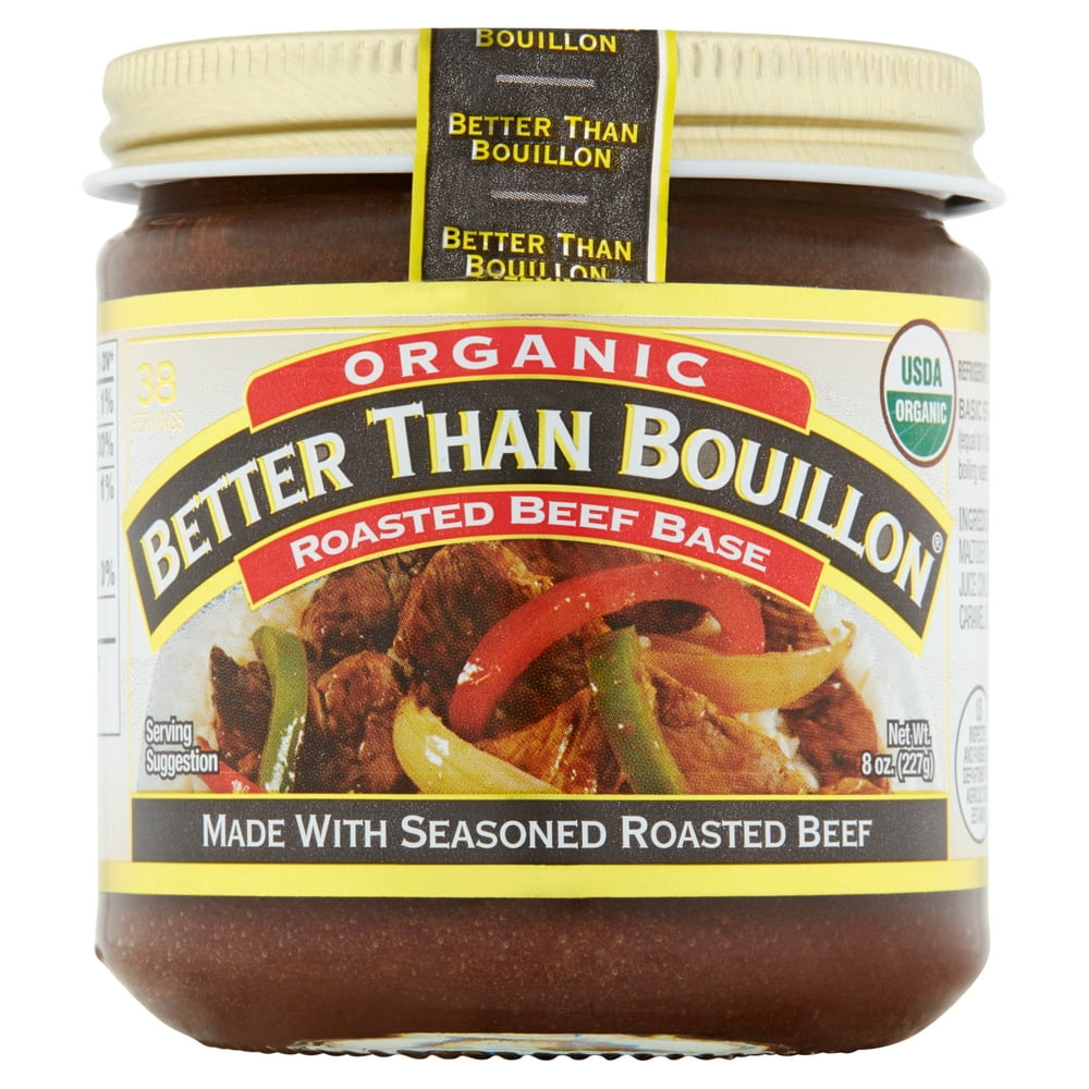 Better Than Bouillon Organic Roasted Beef Base, 8 oz