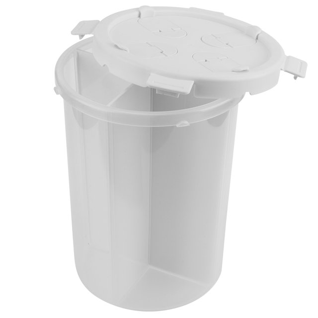 Soporte de almacenamiento de alimentos con diseo de cuatro compartimentos respetuoso con el medio ambiente, caja de almacenamiento de alimentos ajustable, para uso doméstico en ANGGREK Otros