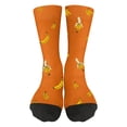 thumbnail image 1 of Uuiauoio Compression Socks for Women Men Nurses Athletic Running Support Long Socks for Workout Hiking Running Long Flight, 1 of 2