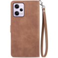 thumbnail image 3 of Zipper Storage Wallet Case for Redmi Note 12 Pro 5G, Case for Xiaomi Poco X5 Pro 5G,Skin Friendly Feel Leather Case with Muliti-Card Slots Holster for Poco X5 Pro/Note 12 Pro,SZY Brown, 3 of 11