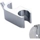 thumbnail image 1 of Hand Shower Bracket, Adjustable Shower Bracket 2 Pack Shower Holder for Slide Bar 24-25mm Outer Diameter Shower Rod Bracket 360 Rotatable, ABS Grade P, 1 of 2