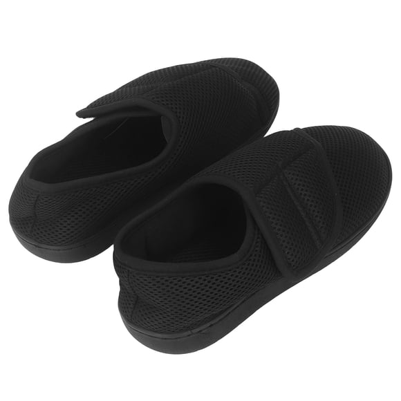 Adjustable Diabetic Edema Shoes for Men, Wide Width Non Slip Walking Sneakers - Comfortable, Easy to Put On and Take Off, Ideal for Swollen Feet