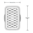 thumbnail image 2 of HmNPlay Air Fryer Accessories,Ninja Air Fryer Accessories Dual Air Fryer Silicone Liners For Dual Air Fryer Basket Liners Reusable Silicone Pot Rectangular Air Fryer Accessories, 2 of 8