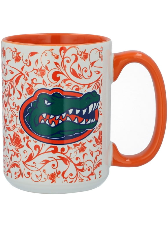 Florida Gators 15oz. Java Floral Mug