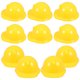 thumbnail image 3 of 10 Uds. Sombrero de construcción en miniatura, modelo de casco pequeño, decoración de casco de muñeca, 3 of 7