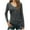 Dark Gray, variant on BLVB Womens T Shirts V Neck Long Sleeve Shirt Casual Tunic Tops Soft Solid Color Basic Tee Spring Fall Outfits