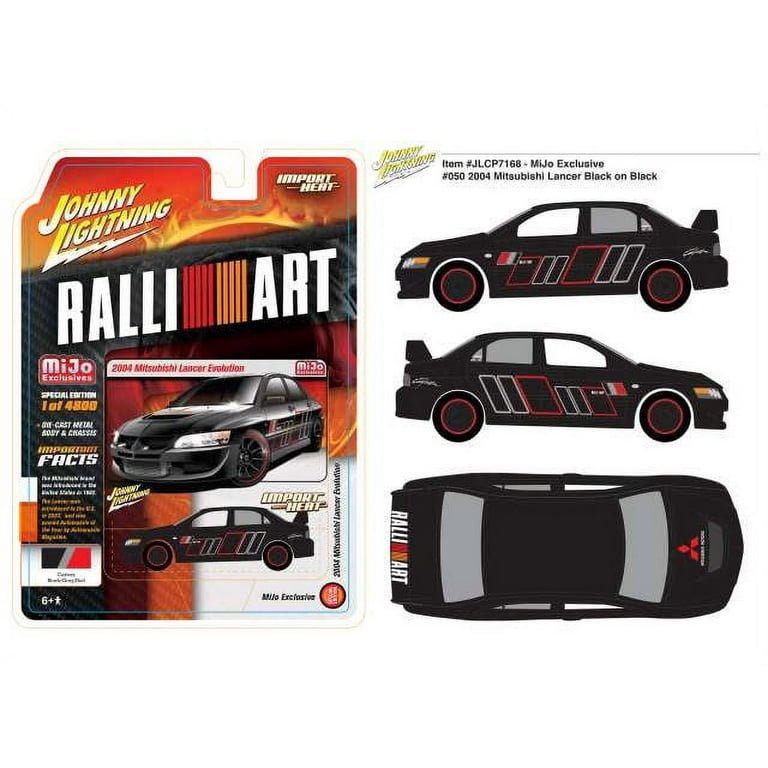 Johnny Lightning 1/64 Import Heat RalliArt 2004 Mitsubishi