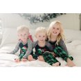 thumbnail image 4 of PajamaGram Christmas Pajamas For Family Matching Christmas Family ​Pajamas Sets, Xmas Elk Reindeer Print Family Christmas ​Pjs Matching Sets Loungewear Outfits, 4 of 5