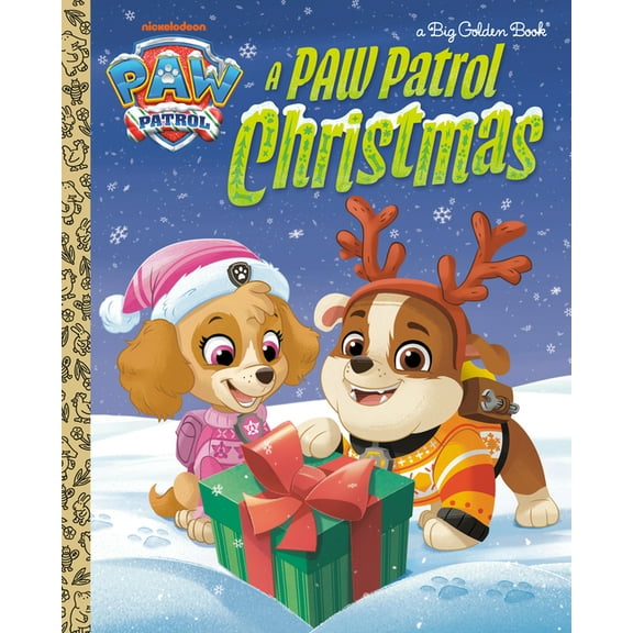 Big Golden Book A Paw Patrol Christmas, (Hardcover)