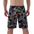 thumbnail image 3 of NICKSUN Men's Swim Trunks, Cute Print Quick Dry Summer Board Beach Shorts with Mesh Lining and Pockets, 3 of 6
