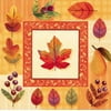 Watercolor Leaves Fall Autumn Thanksgiving Holiday Party Paper Dinner Napkins