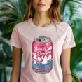 thumbnail image 5 of Burble Boo Pop T-Shirt | Cute Soda Can Ghost Drink Pastel Halloween Tee, Black, Size 3XL, 5 of 6