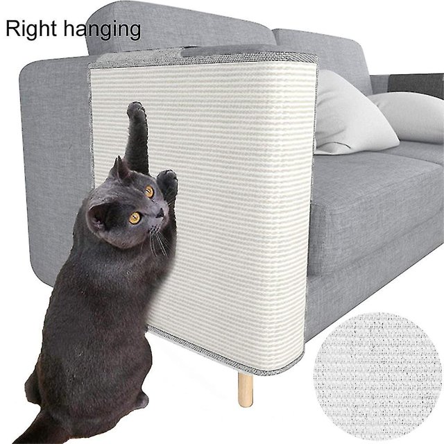 Couch Protector - Natural Sisal Furniture Protection From Cats - Corner Cat