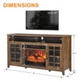 thumbnail image 6 of 55" Electric Fireplace Inserts, 1500W Recessed Stove Heater with 9H Timer, 4 Brightness 11 temperature settings for Indoor Use, 6 of 7