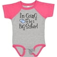 thumbnail image 3 of Inktastic Heart New Big Sister Girls Baby Bodysuit, 3 of 5