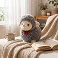 thumbnail image 4 of Lamb Stuffed Animal Colorful Stuffed Animal Gray Sheep Stuffed Animal 10 Inch Plush Gift for Toddlers All Ages, 4 of 7