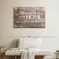 thumbnail image 2 of Elephant Stock Home Filled With Love Quote Wall Art - Horizontal Canvas Wall Art - Living Room Wall Decor - Inspirational And Typography Canvas - Brown And Gray Decor - 39" x 26", 2 of 4