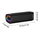 thumbnail image 4 of Gran Rebaja, Nuevo altavoz Bluetooth inalámbrico 2025 con sistema de sonido portátil de tela para exteriores, ligero, pesado y de alto volumen, con RGB Akmoler, 4 of 9