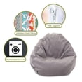 thumbnail image 6 of Majestic Home Goods Villa Vintage Small Classic Bean Bag, 6 of 6