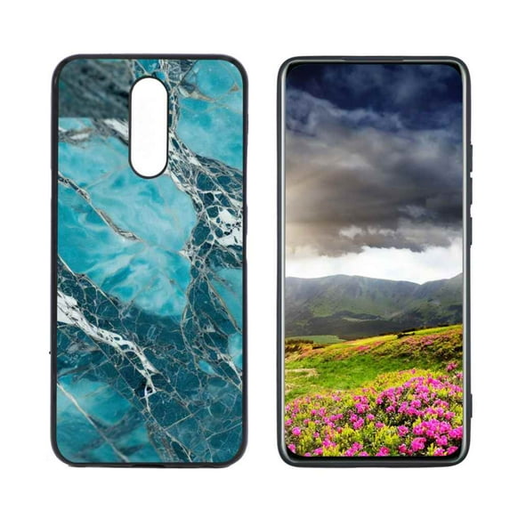 Compatible with Harmony 3 Phone Case, Marble-Custom24 Case Men Women, Flexible Silicone Shockproof Case for Harmony 3