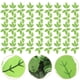 thumbnail image 5 of 100 hojas verdes artificiales, hojas de rosas falsas, hojas de rosas artificiales para decoración DIY, 5 of 6