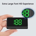 thumbnail image 2 of Head Up Display Car GPS Digital Speedometer, Car HUD, Head up Display for Car, Digital GPS HUD Speedometer, USB Cable Plug and Play, Automatic Brightness Adjustment, Large Font Display (Green), 2 of 7