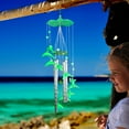 thumbnail image 6 of LHWENAcrylic Dolphin Luminous Wind Chime Outdoor Indoor Garden Yard Home Decoration Hanging Ornament Gifts for Friends Holidays Party Housewarming Beach Themed Decor Relaxing Material Elegant Design, 6 of 8