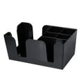thumbnail image 2 of Ctnporpo Condiment Holder Holde Napkin Caddy Bar Plastic Bar Black Storage Housekeeping & Organizers Storage Shelves Closet Organizers, 2 of 8