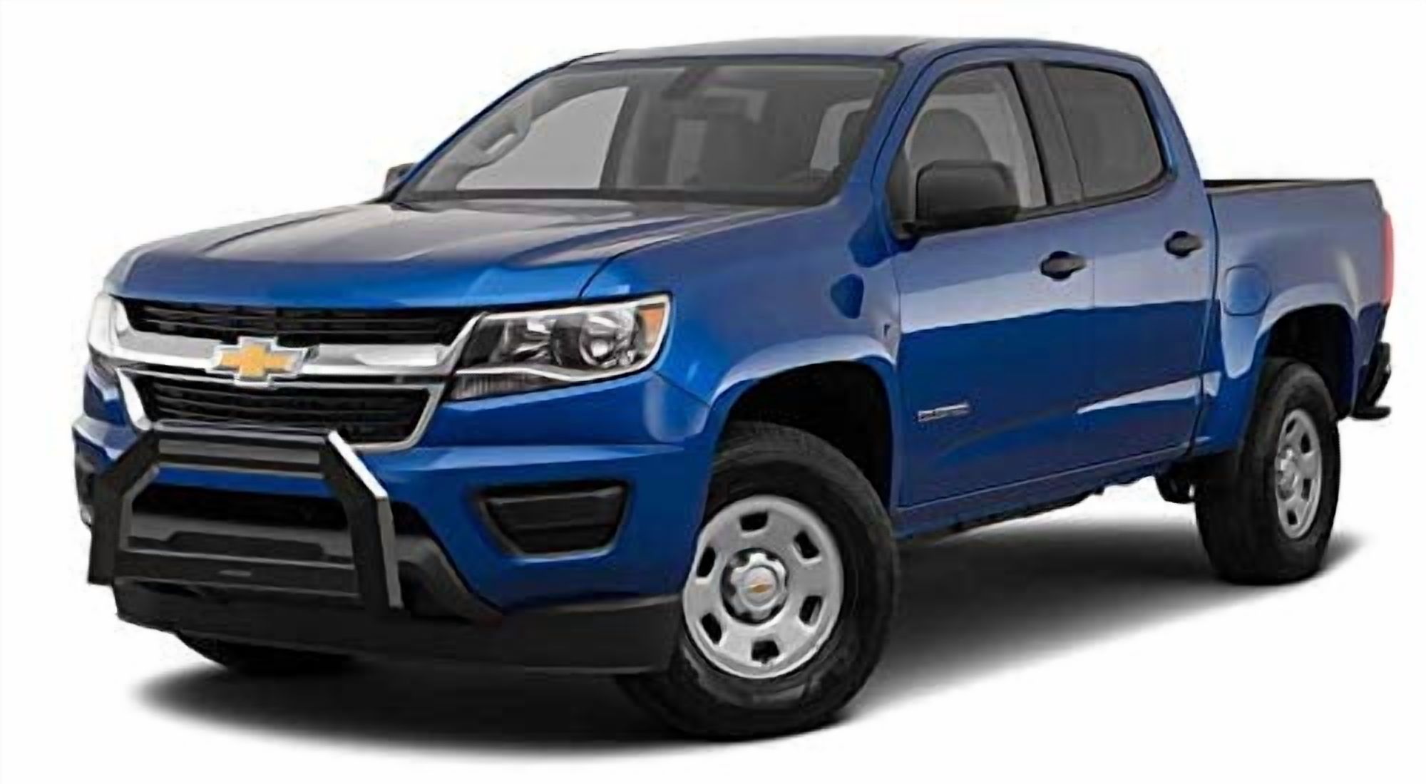 Black Horse Armour Bull Bar No Skid Plate Matte Black Compatible with 2015-2022 Chevrolet Colorado|2015-2022 GMC Canyon-AB-GM20-NL