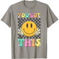 thumbnail image 1 of Retro Groovy You Got This Motivational Testing Day Teacher T-Shirt - As Picture - 2XL, 1 of 4