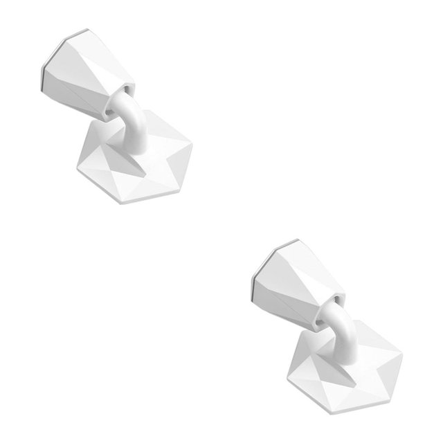 Monstrate Tope de puerta de silicona anticolisión, tope de puerta de piso libre, soporte de cerradura de puerta de pared, almohadilla de Type1 NO1