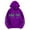 Purple, variant on Women'S Hoodies Y12K Letter Print Zip Up Hoodie Drop Shoulder Long Sleeve Casual Sweatshirt Jacket Streetwear
