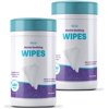 WeCare Hand Sanitizing Wipes, 100 Count Hand Wipes Canister - 2 Pack (200 Wipes)