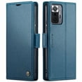 thumbnail image 1 of Funda tipo cartera Xiaomi Redmi Note 10 Pro Max con cierre magnético, RFID, tarjetero, soporte, carga inalámbrica, 1 of 5