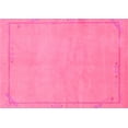 thumbnail image 1 of Ahgly Company Indoor Rectangle Abstract Pink Modern Area Rugs, 8' x 10', 1 of 4