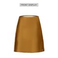 thumbnail image 6 of SLADYGLO Women High Waist Satin Side Split Mini Skirt, 6 of 7