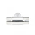 thumbnail image 6 of 10 1.5" Tee Handrail Fitting Handicap Connector Stainless | Renovator's Supply, 6 of 7