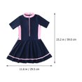 thumbnail image 5 of KAKOWELY 1 pieza de traje de baño creativo para niños, falda de natación, traje de baño de una pieza para niños, Locely, 5 of 5