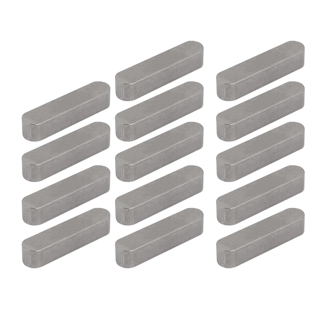 Unique Bargains 35mmx8mmx7mm 304 Stainless Steel Key Stock Keystock