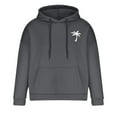 thumbnail image 4 of QIPOPIQ Men's Graphic Print Long Sleeve Drawstring Hoodie Pullover Sweatshirt Clearance, 4 of 4