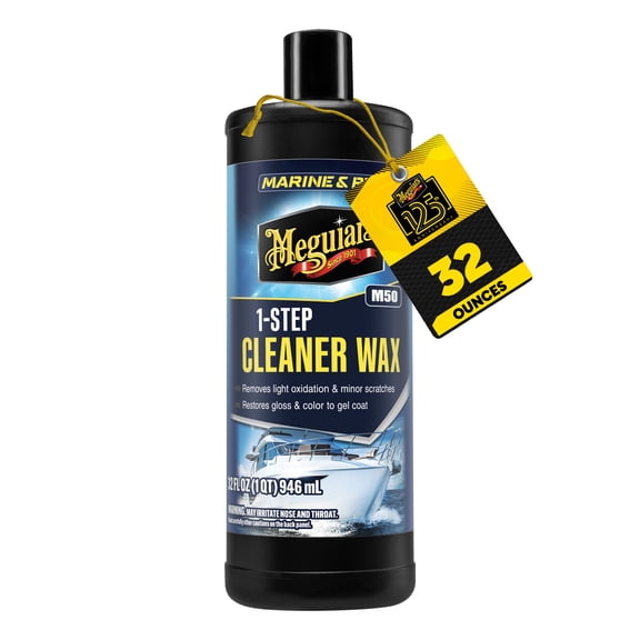 Meguiar's M50 Marine/RV One Step Cleaner Wax, M5032, 32 Oz